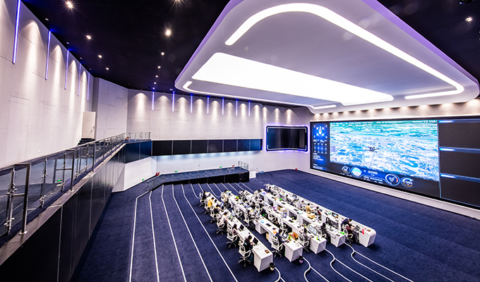 Photo of EHang command center Photo of EHang command center